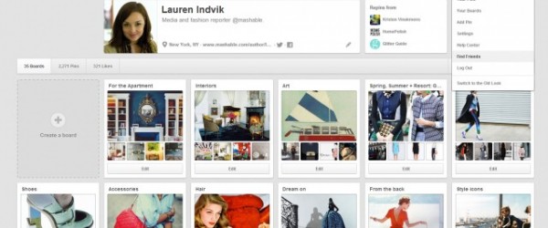 Pinterest évolue et revoit son design