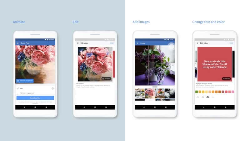 Facebook lance un outil de création de vidéos mobiles pour les annonceurs